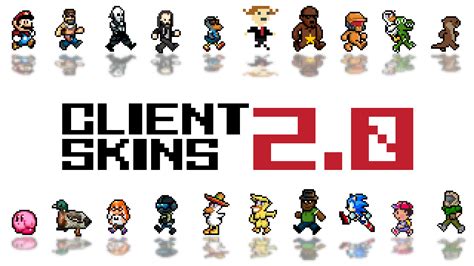 CLIENT SKINS: How to make or use skins .